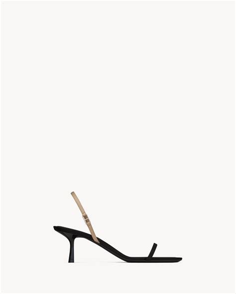 sandália yves saint laurent|ysl jaspe sandals.